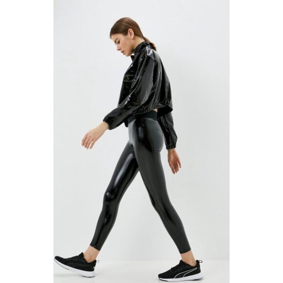Heroine Sports Downtown Leggings Black Patent Size Small - Picture 11 of 12